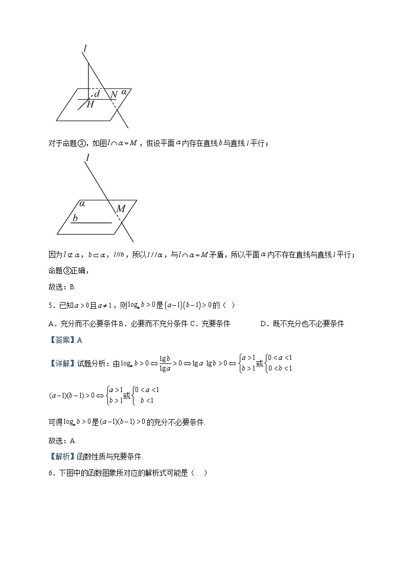 2023届陕西省咸阳市武功县高三上学期第二次质量检测数学（理）试题含解析03