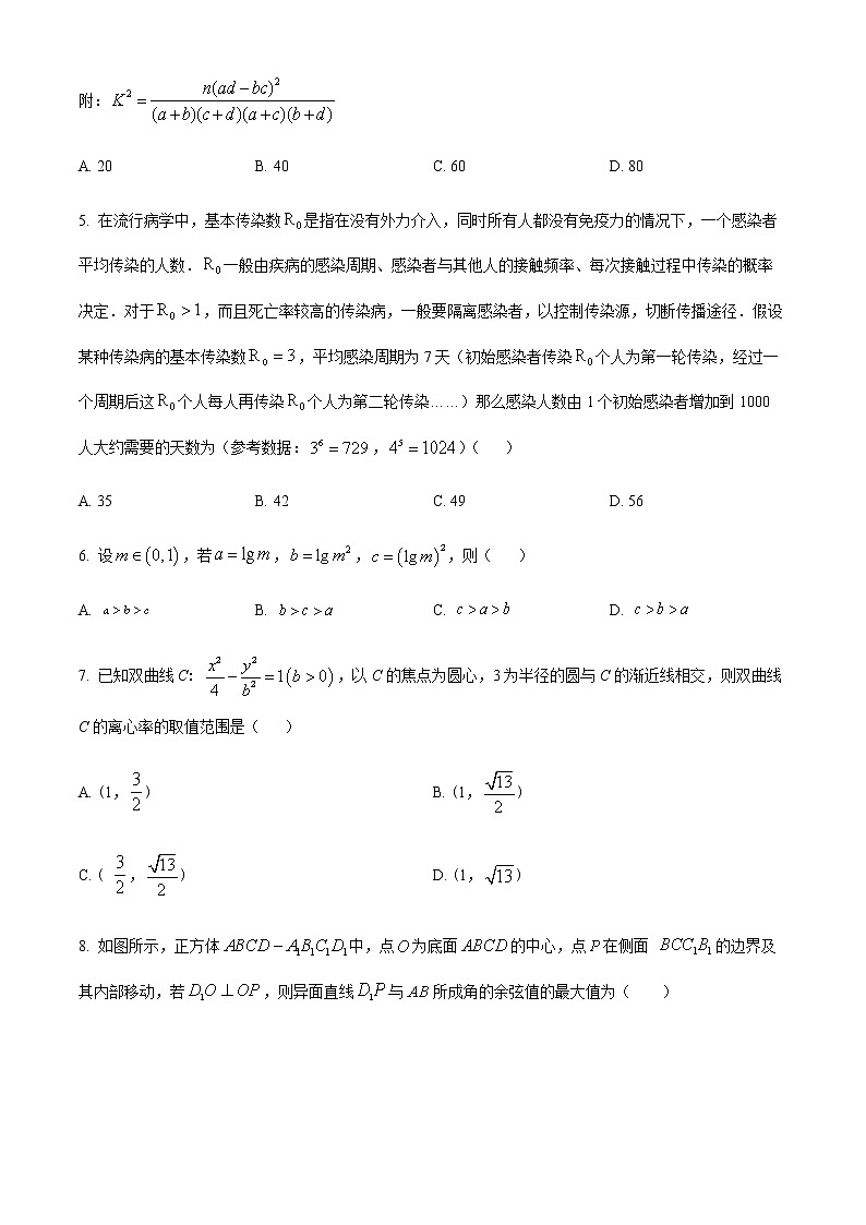 精品解析：湖南省衡阳师范学院祁东附属中学2023届高三下学期2月高考模拟数学试题02