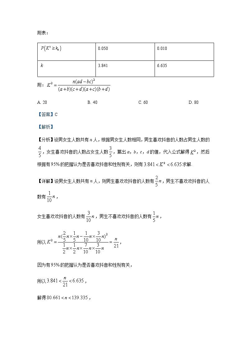 精品解析：湖南省衡阳师范学院祁东附属中学2023届高三下学期2月高考模拟数学试题03