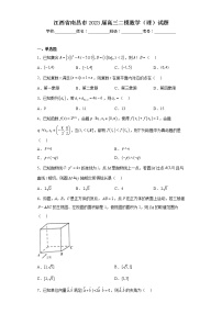 江西省南昌市2023届高三二模数学（理）试题（含答案）