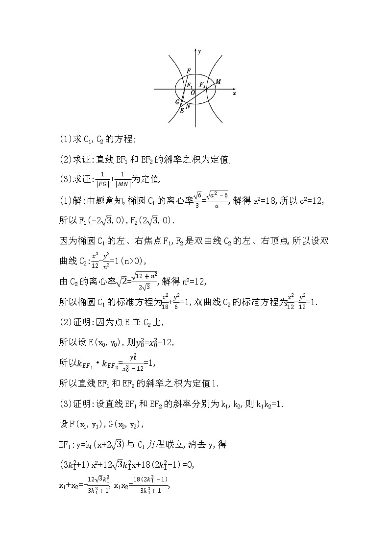 2024高考数学一轮总复习（导与练）第八章第8节　直线与圆锥曲线中的定点与定值问题03