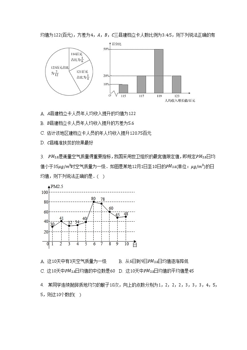 通用版2023届高考数学二轮复习数据分析能力作业含答案第2页