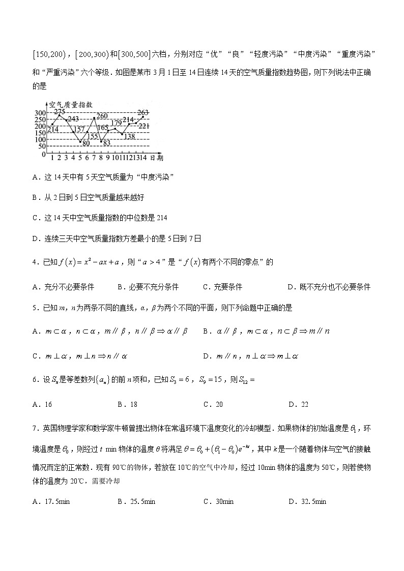 2023届四川省成都市石室中学高三下学期三诊模拟考试文科数学试题word版含答案02