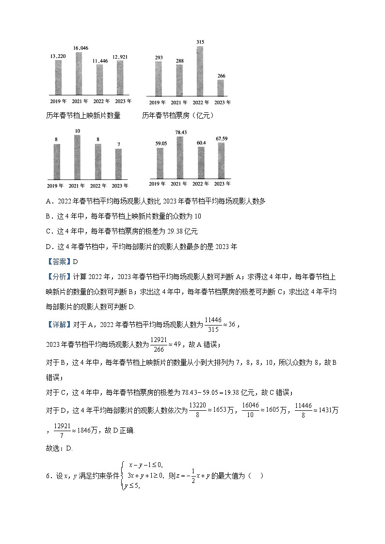 2023届河南省新乡市高三第三次模拟考试数学（理）试题含解析03