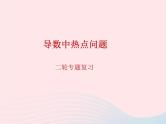 2023届高三数学二轮专题复习 导数在函数中的应用课件