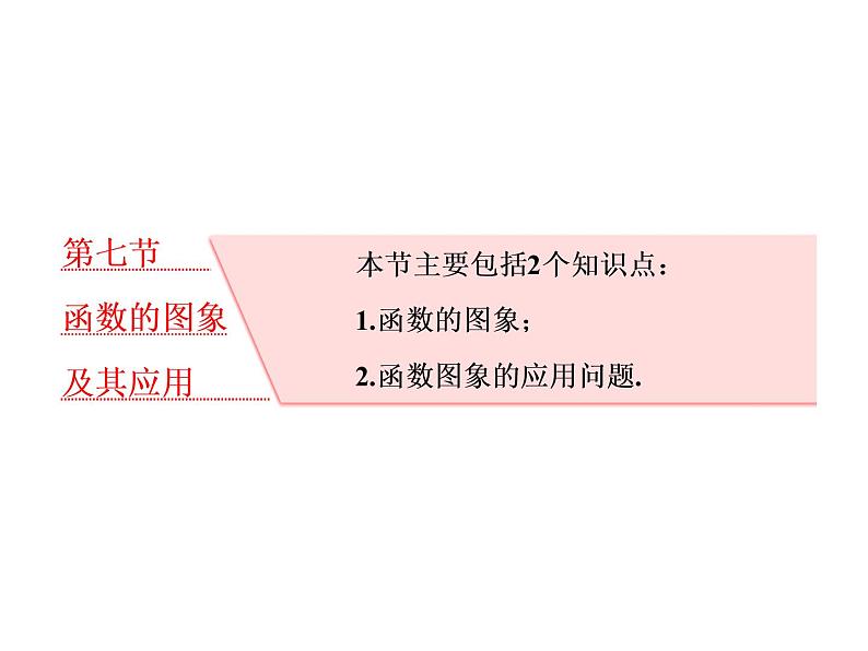 高中数学高考2018高考数学（理）大一轮复习课件：第二章 函数的概念与基本初等函数Ⅰ 第七节 函数的图象及其应用第1页