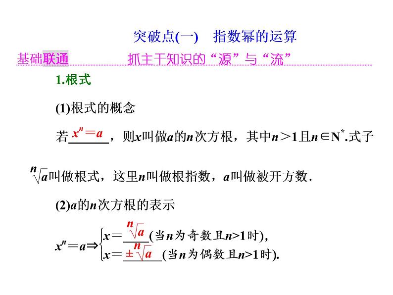高中数学高考2018高考数学（理）大一轮复习课件：第二章 函数的概念与基本初等函数Ⅰ 第五节 指数与指数函数第2页
