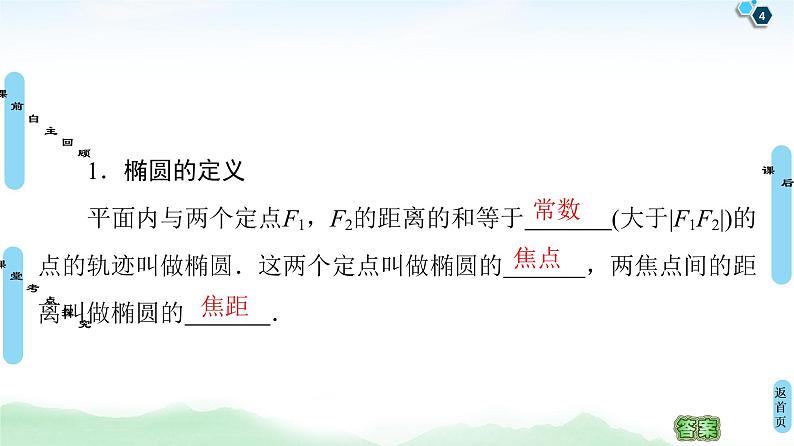 高中数学高考第1课时 椭圆及其性质 课件练习题第4页