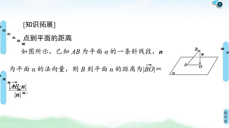 高中数学高考第6节 立体几何中的向量方法 课件练习题07