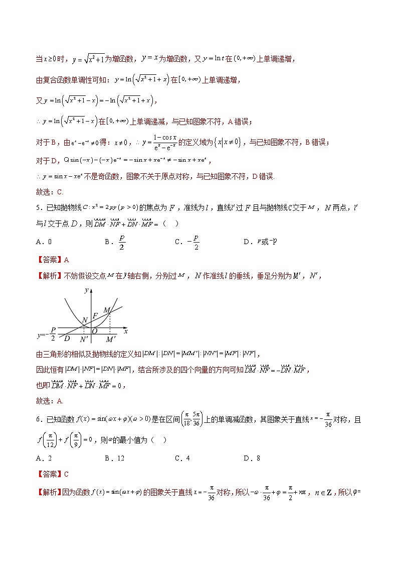 2023年高考第三次模拟考试卷-数学（云南，安徽，黑龙江，山西，吉林五省通用B卷）（全解全析）03