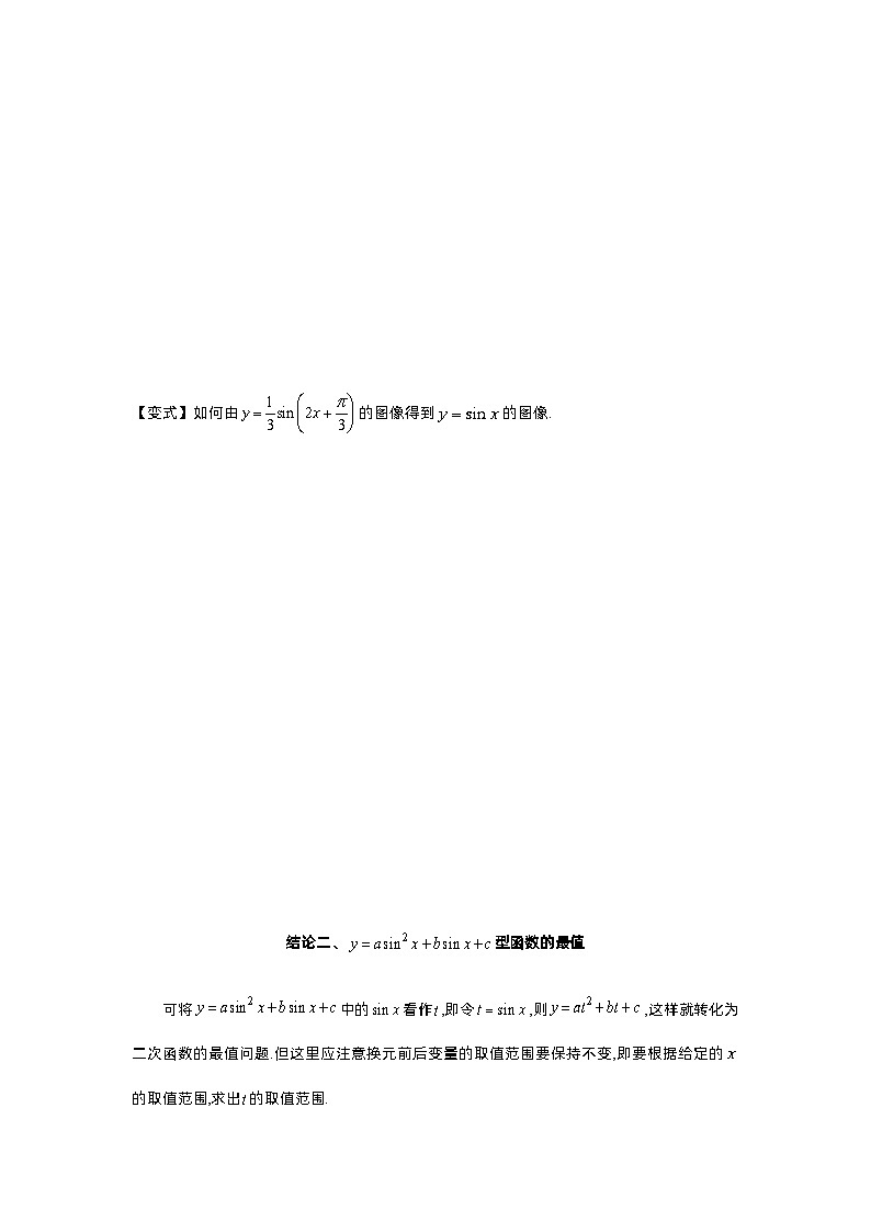 第27讲 三角函数图像变换及最值-2023届高考数学二轮复习经典结论微专题03