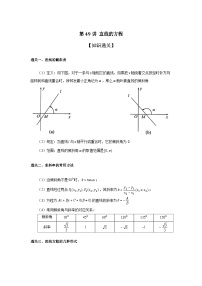 第49讲 直线的方程  第50讲 直线的位置关系-2023届高考数学二轮复习经典结论微专题