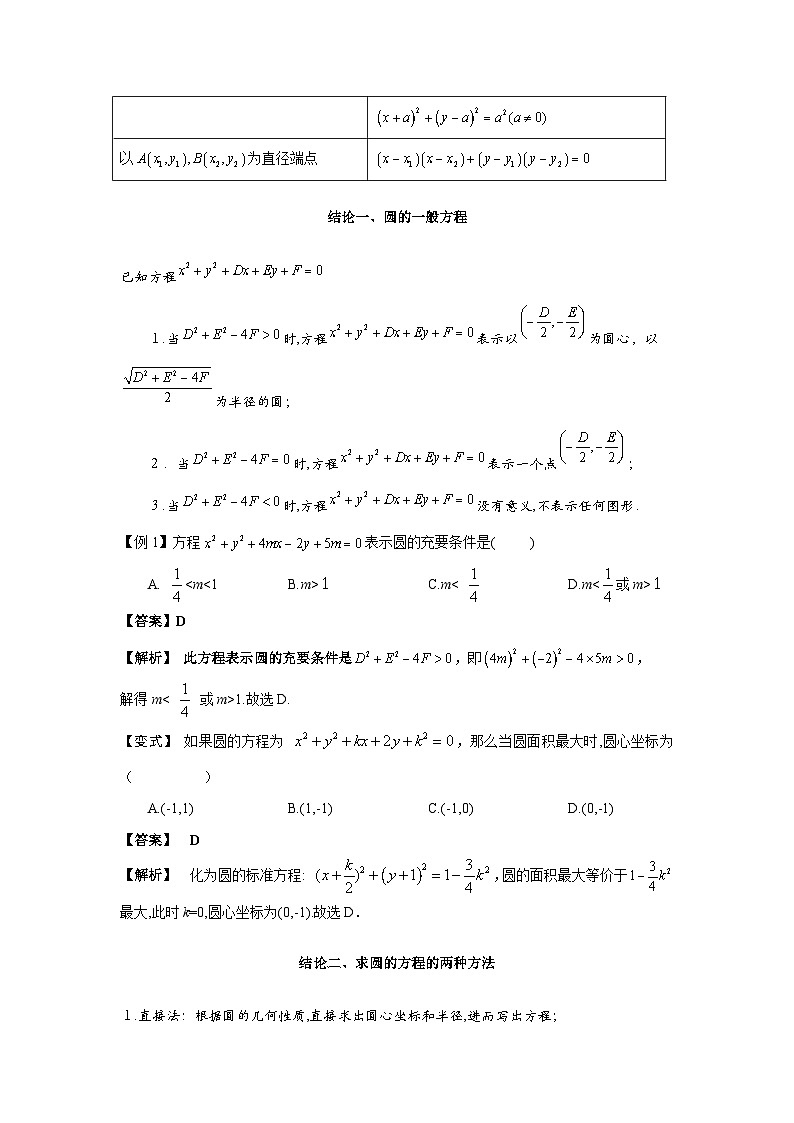 第51讲 圆的方程-解析版第2页