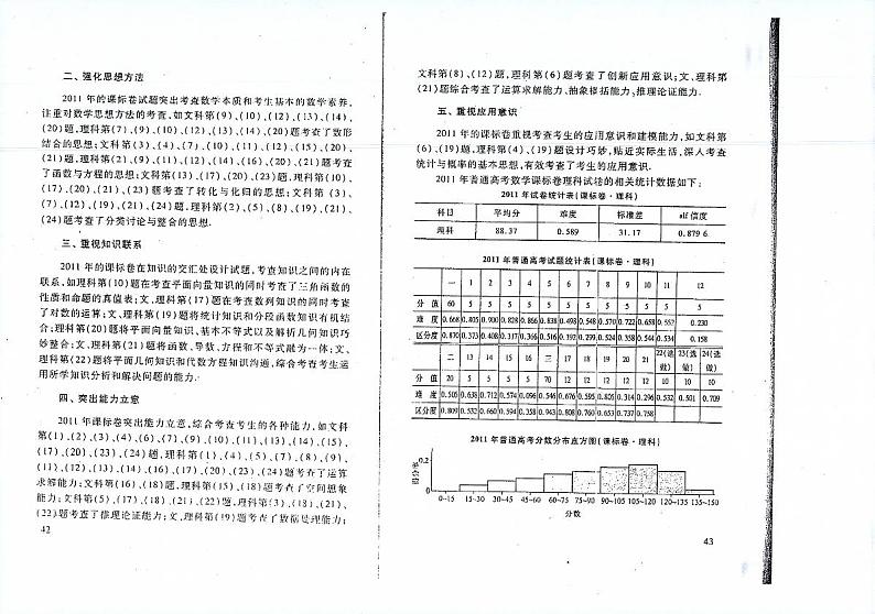 2012年版【高考数学】试题分析+解题精选02