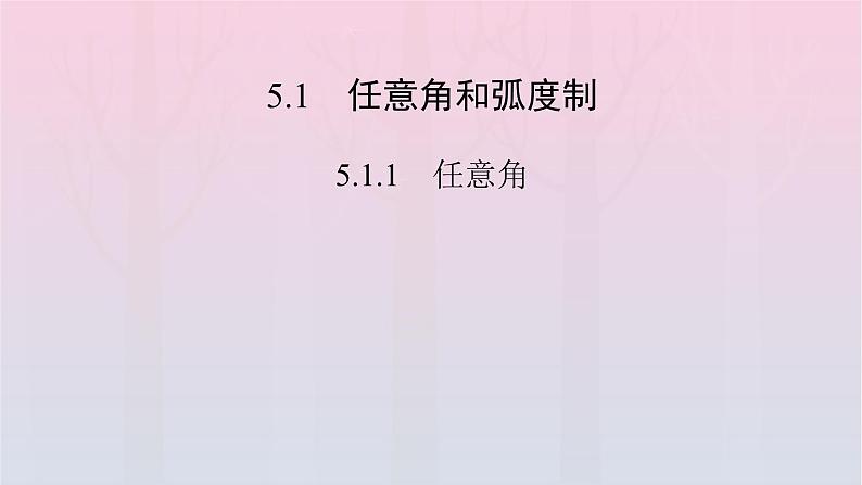 新教材2023年高中数学第5章三角函数5.1任意角和蝗制5.1.1任意角课件新人教A版必修第一册第2页