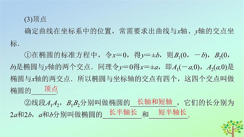 新教材2023年高中数学第2章圆锥曲线1椭圆1.2椭圆的简单几何性质课件北师大版选择性必修第一册08