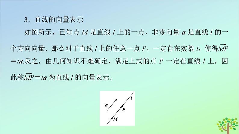 新教材2023年高中数学第3章空间向量与立体几何4向量在立体几何中的应用4.1直线的方向向量与平面的法向量4.2用向量方法讨论立体几何中的位置关系课件北师大版选择性必修第一册第8页