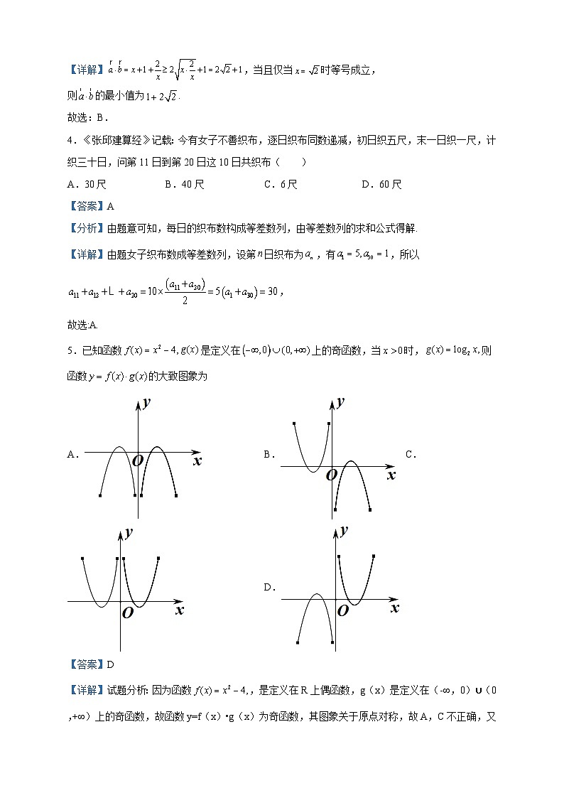 2023届山东省济南市历城第二中学高三第二次摸底考试数学试题含解析第2页