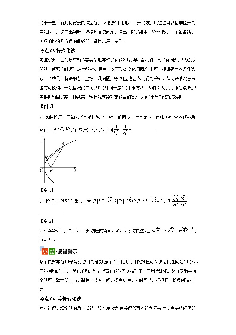 高考数学大课堂专题2填空题题型第3页