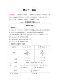 高考数学一轮复习教案8.5《椭圆》教案及课后作业(4份打包，原卷版+教师版)