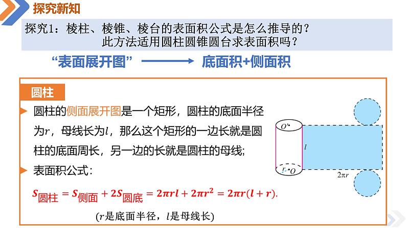 8.3.2圆柱、圆锥、圆台的表面积与体积-高中数学同步精讲课件（人教A版2019必修第二册）第5页