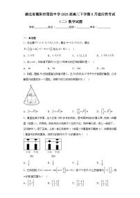 湖北省襄阳市第四中学2023届高三下学期5月适应性考试（二）数学试题（含解析）