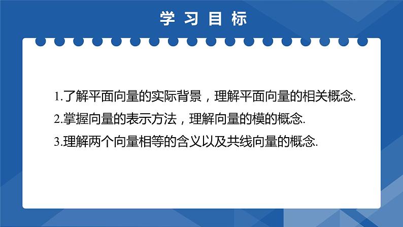 6.1平面向量的概念 课件-高一下学期数学人教A版（2019）必修第二册第2页