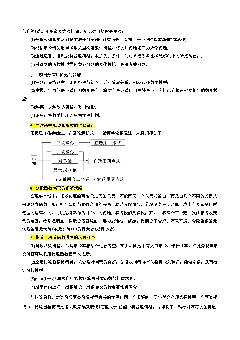 考点14 函数模型及其应用10种常见考法归类（原卷版）第2页