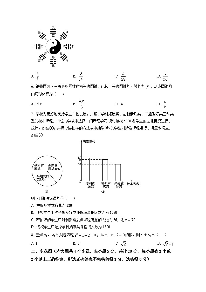 精品解析：湖南省常德市2021-2022学年高一下学期期末数学试题（原卷版）第2页
