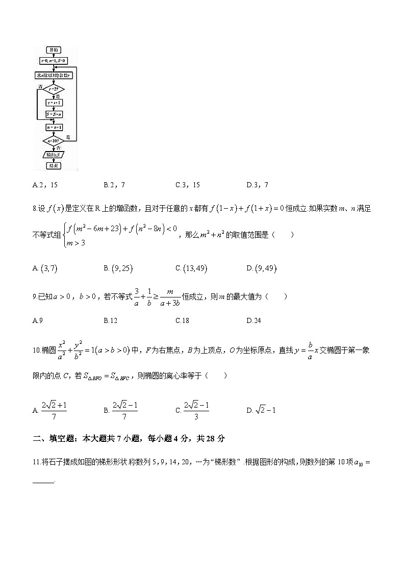 2022-2023学年陕西省西安市雁塔区高三下学期5月高考模拟数学试题含答案第2页