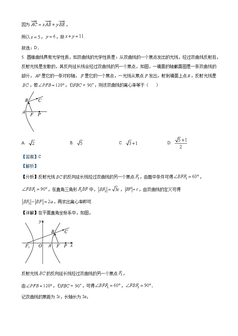 江苏省南京师范大学附属中学2022-2023高三下学期5月模拟数学试题Word版含解析03