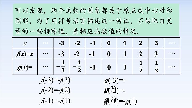 3.2.2函数的奇偶性(1) 课件-高中数学人教A版（2019）必修第一册07