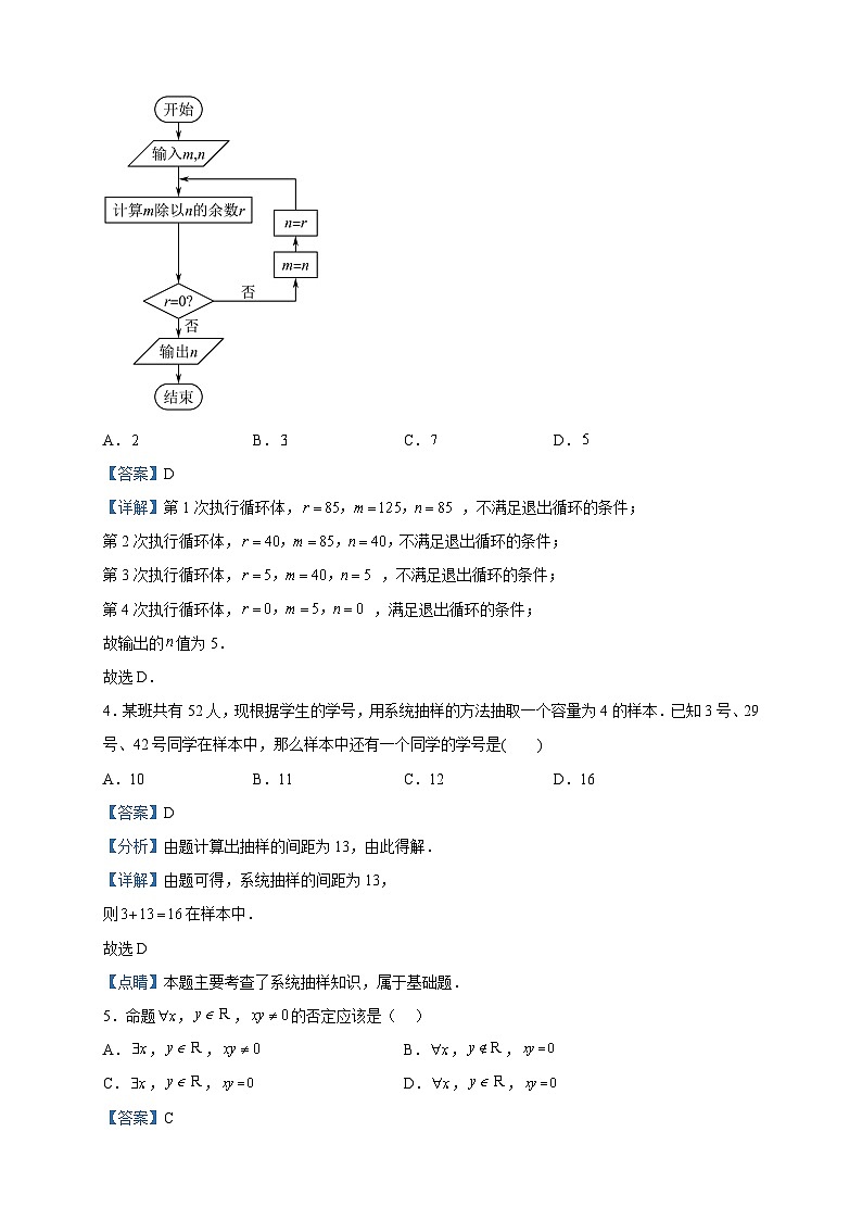 2022-2023学年四川省乐山市峨眉第二中学校高二下学期期中数学（文）试题含解析第2页