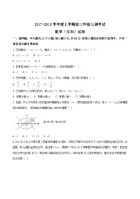 河北省衡水中学2018届高三上学期七调考试数学（文）试题