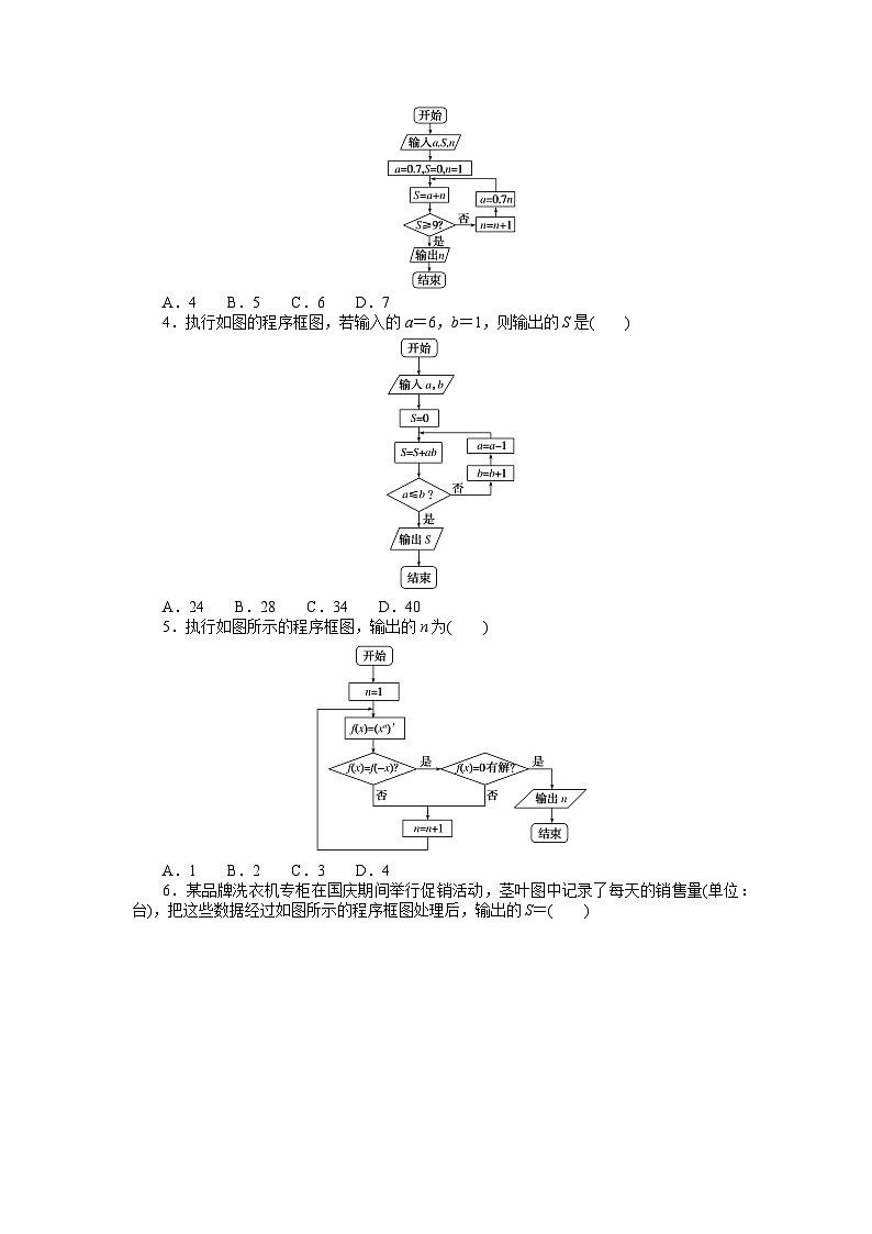 点点练42  算法初步与框图02