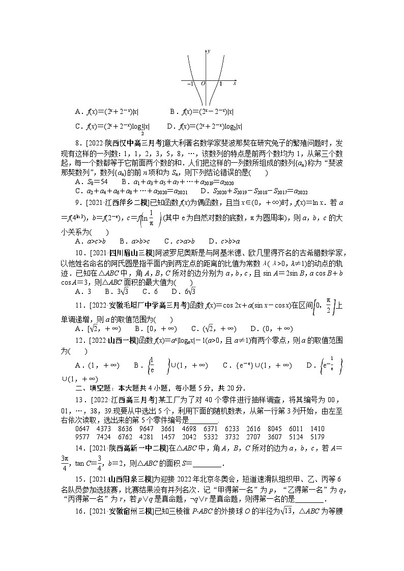 高三数学仿真模拟冲刺卷(五)02