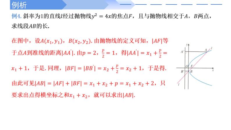 3.3.2抛物线的简单性质(第1课时) 课件-高中数学人教A版（2019）选择性必修第一册08