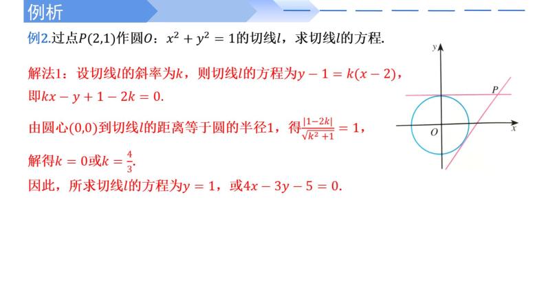 2.5.1直线与圆的位置关系 课件-高中数学人教A版（2019）选择性必修第一册08