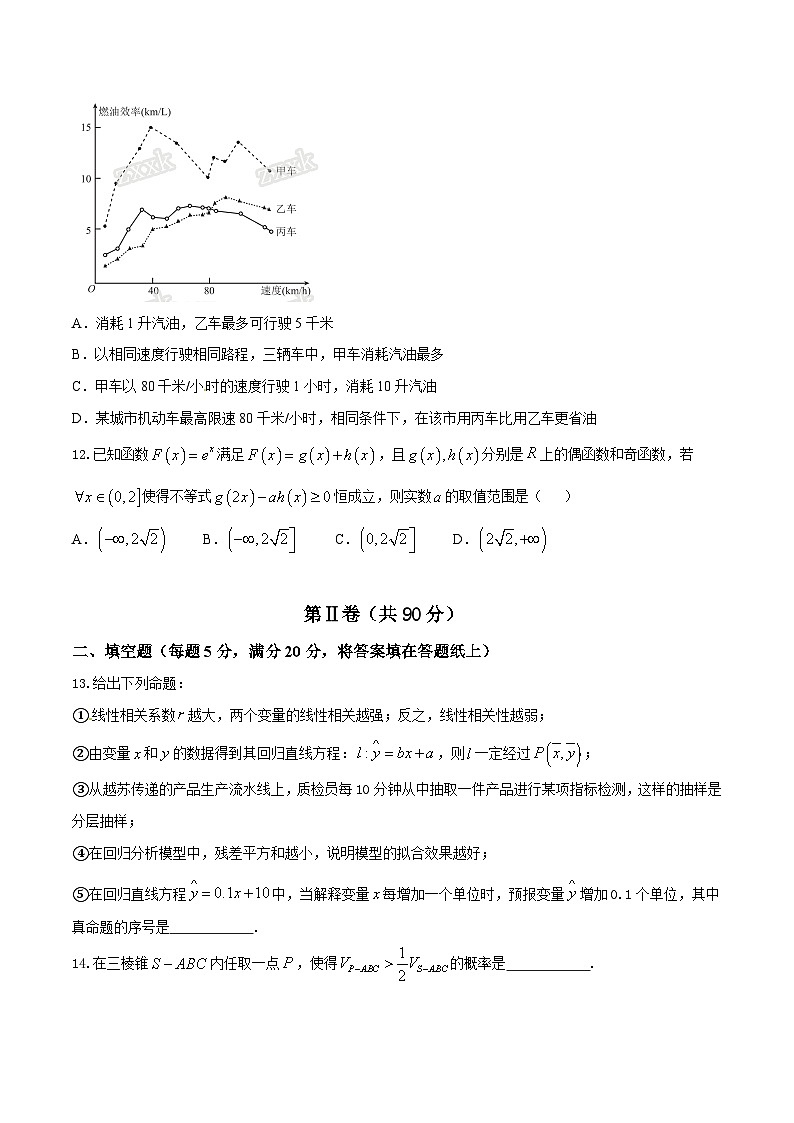河北省衡水中学2016届高三上学期第七次调研考试文数试题解析03