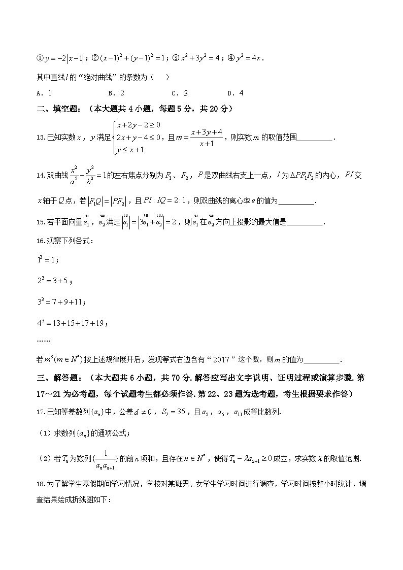 河北省衡水中学2018届高三第十次模拟考试理数试题第3页