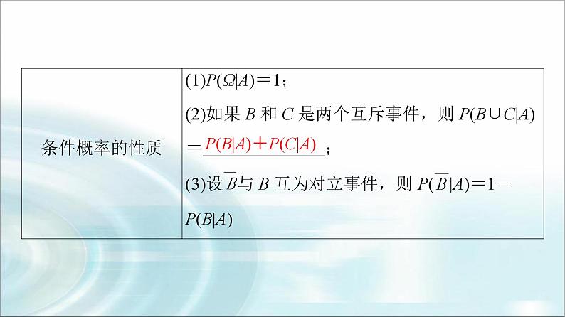 高考数学一轮复习第10章第5节条件概率与全概率公式课件第5页