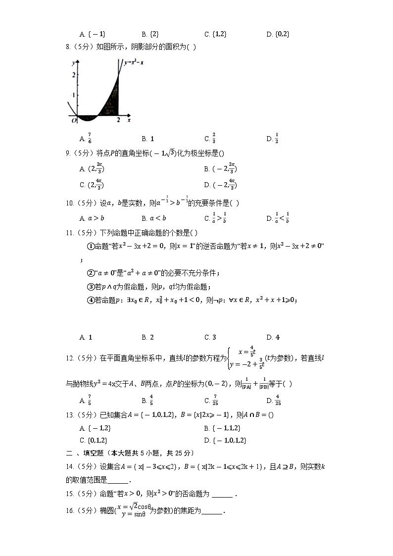 2023高考数学二轮复习专项训练《命题及其关系》第2页