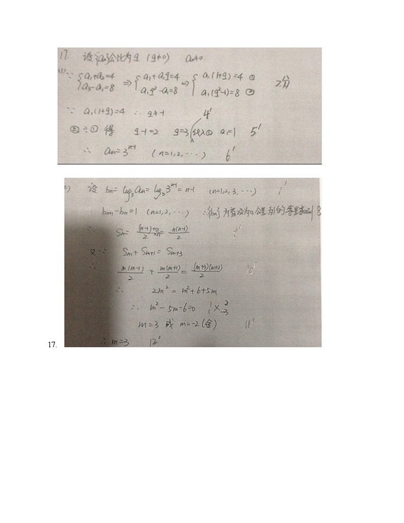 2020四川高考文科数学试题及答案解析【word精校版】第2页