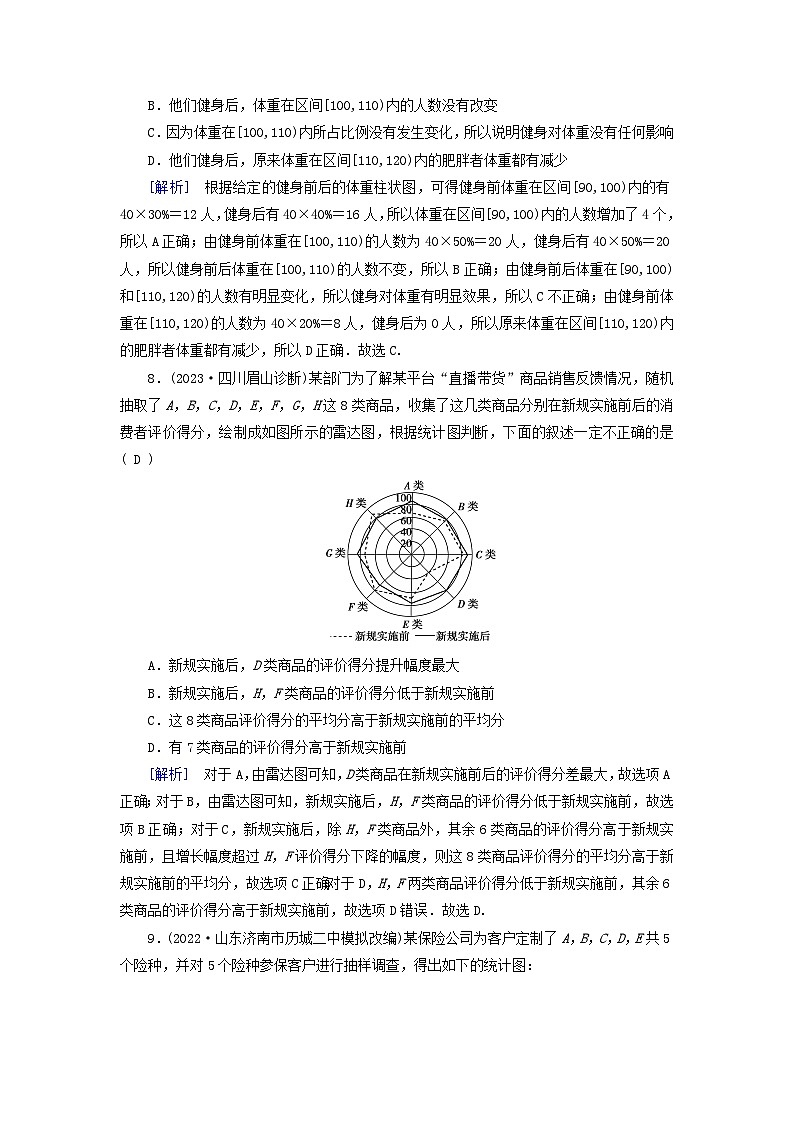 新教材适用2024版高考数学一轮总复习练案54第九章统计成对数据的统计分析第一讲随机抽样第3页