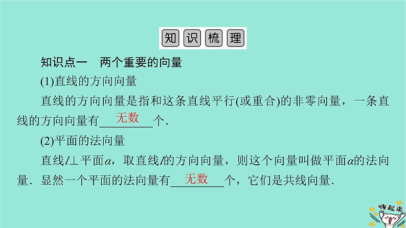 新教材适用2024版高考数学一轮总复习第7章立体几何第6讲空间向量的应用课件第5页