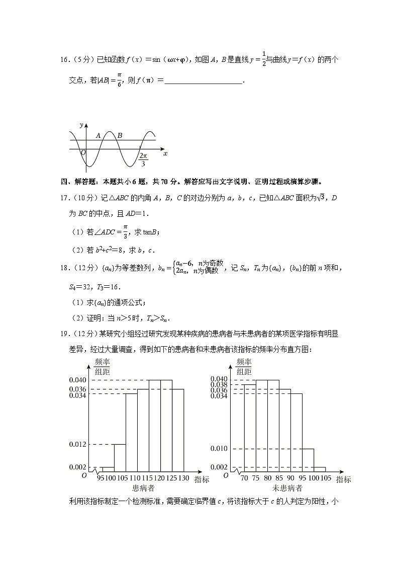 2023年全国统一高考数学试卷（新高考Ⅱ）第3页