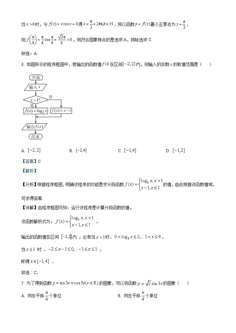 精品解析：四川省江油中学2022-2023学年高三上学期第三次阶段考试数学（文）试题（解析版）第3页