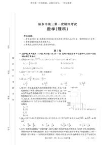 河南省新乡市2022-2023学年高三第一次模拟考试理科数学试卷【公众号：一枚试卷君】