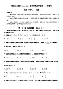 2023陕西省师大附中高三下学期第十一次模考数学（理）试题含答案