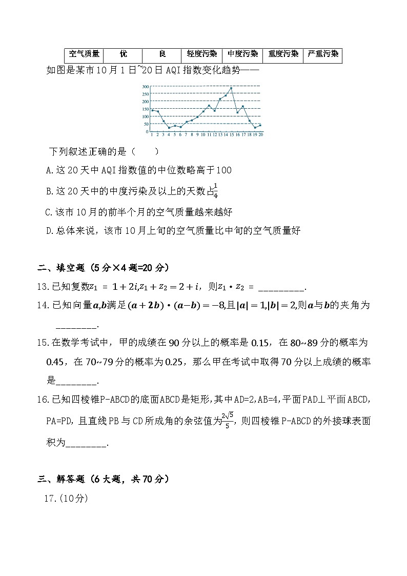 2022-2023学年高一数学下学期期末测试卷03卷（人教A版2019必修第二册）03